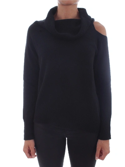 Pinko Black Wool Sweater