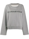 MM6 MAISON MARGIELA GREY COTTON SWEATSHIRT,S32GU0106S25387851M