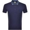 VERSACE SHORT SLEEVED POLO TSHIRT BLUE,123666