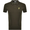 VERSACE SHORT SLEEVED POLO TSHIRT GREEN,123665