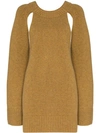 KHAITE LIZ CUTOUT KNIT JUMPER