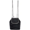 STELLA MCCARTNEY STELLA MCCARTNEY BLACK MINI FALABELLA BACKPACK