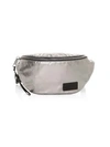 REBECCA MINKOFF Metallic Nylon Belt Bag