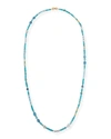 SPLENDID COMPANY 18K BOHEMIAN MIXED-STONE NECKLACE, 48"L,PROD223000549