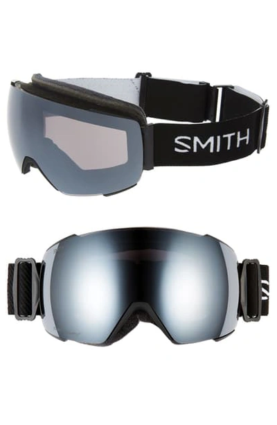 Smith I/o Mag 220mm Special Fit Snow Goggles - Black/ Mirrored Grey