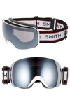 Smith Skyline Xl 225mm Chromapop Snow Goggles In Black/ White/ Red/ Grey