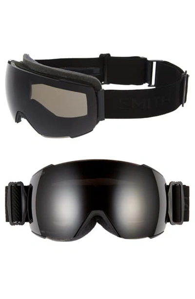 Smith I/o Mag 220mm Special Fit Snow Goggles - Black/ Black