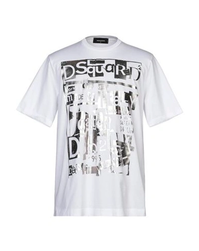 Dsquared2 T-shirts In White