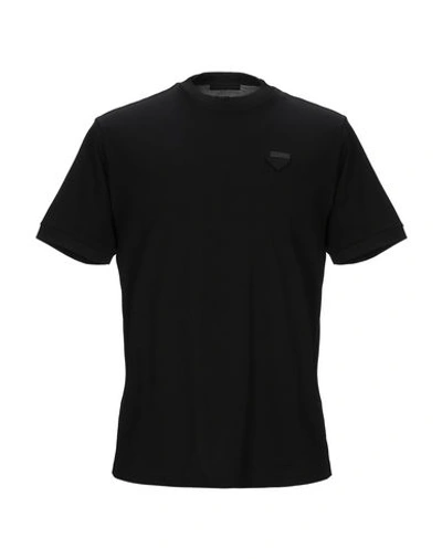 Prada T-shirts In Black