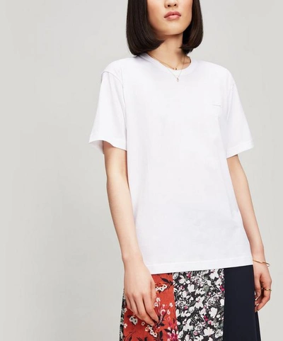 Acne Studios Nash Face T-shirt In White