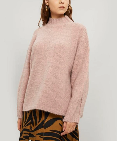 3.1 Phillip Lim / フィリップ リム Dropped Shoulder Jumper In Dusty Rose