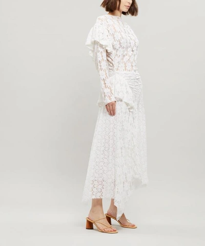 magnolia lace dress Magnolia lace dress with silk slip lining – Lisa The Label main image 0