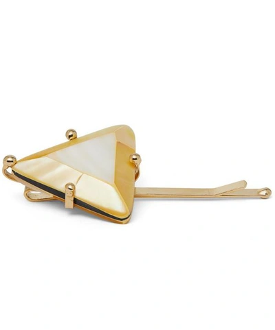 Rosantica Gold-tone Erinni Mother Of Pearl Hair Clip