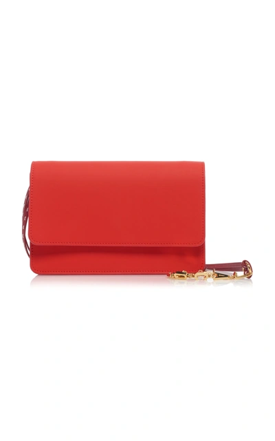 Jacquemus Le Sac Riviera Leather Bag In Red