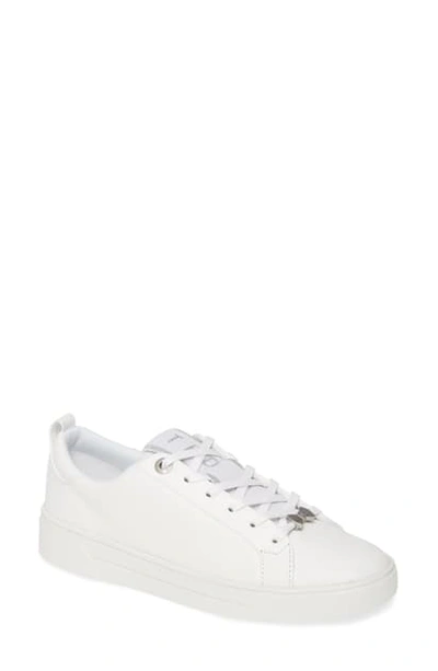 Ted Baker Tedah Low Top Sneaker In White