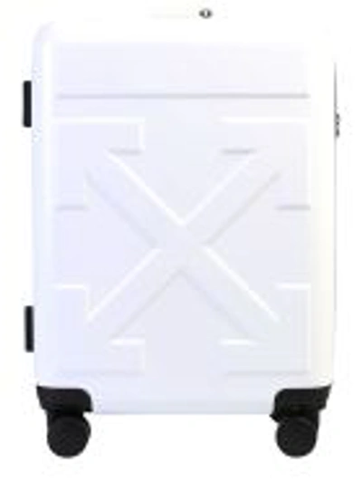 Off-white Branded Suitcase In White