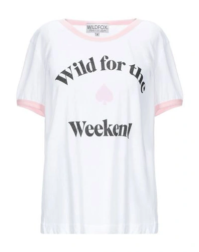 Wildfox T-shirt In White