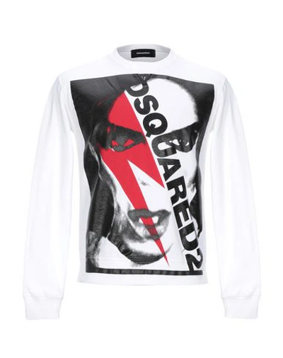 Dsquared2 Sweatshirts In White