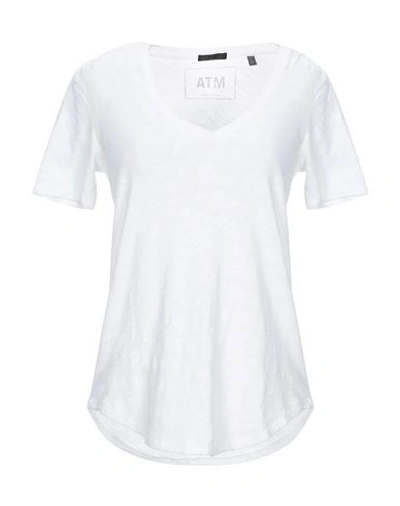 Atm Anthony Thomas Melillo T-shirt In White