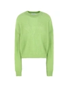 WOOD WOOD WOOD WOOD WOMAN SWEATER GREEN SIZE L ACRYLIC, MOHAIR WOOL, POLYAMIDE,14005425DH 6