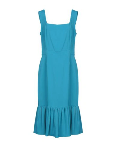 Rossella Jardini Knee-length Dress In Turquoise