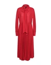 Valentino Midi Dresses In Red