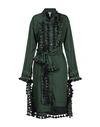 Loewe Midi Dresses In Green