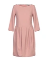 L'AUTRE CHOSE L' AUTRE CHOSE WOMAN MINI DRESS PASTEL PINK SIZE 10 POLYESTER, VISCOSE, ELASTANE,34982773CL 4