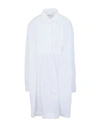 Wood Wood Greta Long Cotton-poplin Shirt In White