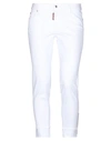 DSQUARED2 DSQUARED2 WOMAN JEANS WHITE SIZE 2 COTTON, ELASTANE,42761924TF 4