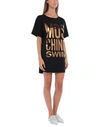 MOSCHINO MOSCHINO WOMAN COVER-UP BLACK SIZE S COTTON, ELASTANE,47250716NM 4