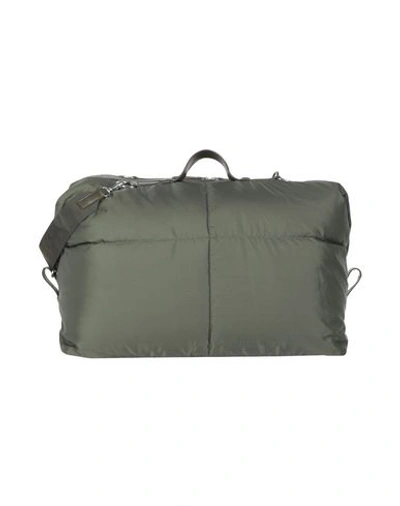 Jil Sander Travel & Duffel Bag In Military Green