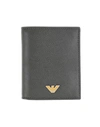 Emporio Armani Wallet In Lead