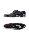 DOLCE & GABBANA DOLCE & GABBANA MAN LACE-UP SHOES BLACK SIZE 8 CALFSKIN,11167648MP 7