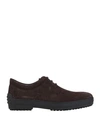 Tod's Laced Shoes In Brown
