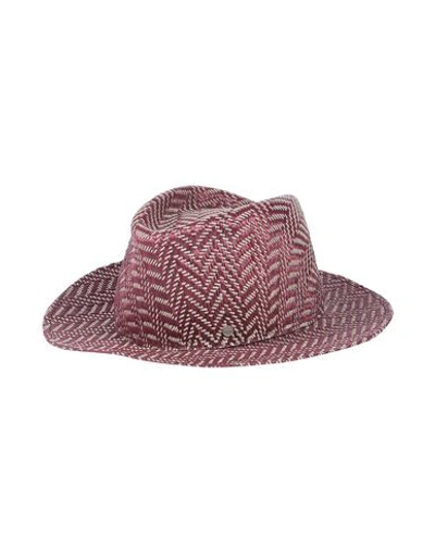 Maison Michel Hat In Pastel Pink