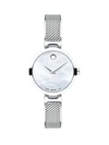 MOVADO AMIKA STAINLESS STEEL & MESH BANGLE WATCH,400011415389