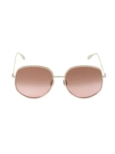 Dior 2 58mm Round Sunglasses In Pink