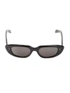 CELINE 51MM NARROW OVAL SUNGLASSES,400011557740