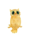 KENNETH JAY LANE Owl Pin