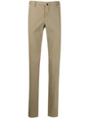 Incotex Straight-leg Chino Trousers In Neutrals