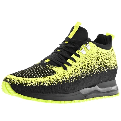 Mallet Tech Runner Trainers Black In Yellow