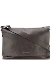 ORCIANI CREASED LAPTOP BAG