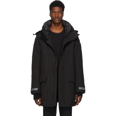 Canada Goose 黑色 Sheridan 黑标派克大衣 In Black