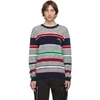 KENZO KENZO GREY JUMPING TIGER CREST jumper