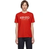 KENZO KENZO RED CLASSIC LOGO T-SHIRT