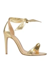 Alexandre Birman Sandals In Gold