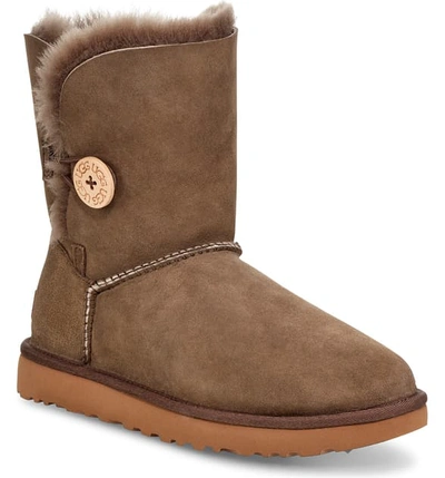 Ugg Bailey Button Ii Boot In Eucalyptus Spray Suede