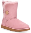 Ugg Bailey Button Ii Boot In Pink Crystal Suede