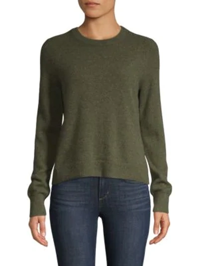 Naadam Open-back Cashmere Sweater In Olive